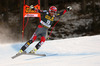 Fifth placed Bode Miller of USA skiing during men downhill race of Audi FIS Alpine skiing World cup in Val Gardena, Italy. Men downhill race of Audi FIS Alpine skiing World cup 2013-2014 was held on Saturday, 21st of December 2013 on Saslong course in Val Gardena, Italy.
