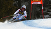 Didier Defago of Switzerland skiing during men downhill race of Audi FIS Alpine skiing World cup in Val Gardena, Italy. Men downhill race of Audi FIS Alpine skiing World cup 2013-2014 was held on Saturday, 21st of December 2013 on Saslong course in Val Gardena, Italy.
