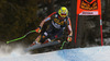 Seventh placed Manuel Osborne-Paradis of Canada skiing during men downhill race of Audi FIS Alpine skiing World cup in Val Gardena, Italy. Men downhill race of Audi FIS Alpine skiing World cup 2013-2014 was held on Saturday, 21st of December 2013 on Saslong course in Val Gardena, Italy.
