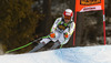 Josef Ferstl of Germany skiing during men downhill race of Audi FIS Alpine skiing World cup in Val Gardena, Italy. Men downhill race of Audi FIS Alpine skiing World cup 2013-2014 was held on Saturday, 21st of December 2013 on Saslong course in Val Gardena, Italy.

