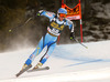 Douglas Hedin of Sweden skiing during men downhill race of Audi FIS Alpine skiing World cup in Val Gardena, Italy. Men downhill race of Audi FIS Alpine skiing World cup 2013-2014 was held on Saturday, 21st of December 2013 on Saslong course in Val Gardena, Italy.
