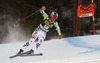 Klaus Brandner of Germany skiing during men downhill race of Audi FIS Alpine skiing World cup in Val Gardena, Italy. Men downhill race of Audi FIS Alpine skiing World cup 2013-2014 was held on Saturday, 21st of December 2013 on Saslong course in Val Gardena, Italy.
