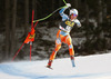 Aleksander Aamodt Kilde of Norway skiing during men downhill race of Audi FIS Alpine skiing World cup in Val Gardena, Italy. Men downhill race of Audi FIS Alpine skiing World cup 2013-2014 was held on Saturday, 21st of December 2013 on Saslong course in Val Gardena, Italy.
