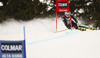 Manfred Moelgg of Italy skiing in first run men giant slalom race of Audi FIS Alpine skiing World cup in Alta Badia Italy. Men giant slalom race of Audi FIS Alpine skiing World cup 2013-2014 was held on Sunday, 22nd of December 2013 on Gran Risa course in Alta Badia, Italy.
