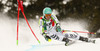 Felix Neureuther of Germany skiing in first run men giant slalom race of Audi FIS Alpine skiing World cup in Alta Badia Italy. Men giant slalom race of Audi FIS Alpine skiing World cup 2013-2014 was held on Sunday, 22nd of December 2013 on Gran Risa course in Alta Badia, Italy.
