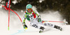 Felix Neureuther of Germany skiing in first run men giant slalom race of Audi FIS Alpine skiing World cup in Alta Badia Italy. Men giant slalom race of Audi FIS Alpine skiing World cup 2013-2014 was held on Sunday, 22nd of December 2013 on Gran Risa course in Alta Badia, Italy.
