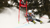 Marcus Sandell of Finland skiing in first run men giant slalom race of Audi FIS Alpine skiing World cup in Alta Badia Italy. Men giant slalom race of Audi FIS Alpine skiing World cup 2013-2014 was held on Sunday, 22nd of December 2013 on Gran Risa course in Alta Badia, Italy.

