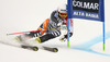 Marcus Sandell of Finland skiing in first run men giant slalom race of Audi FIS Alpine skiing World cup in Alta Badia Italy. Men giant slalom race of Audi FIS Alpine skiing World cup 2013-2014 was held on Sunday, 22nd of December 2013 on Gran Risa course in Alta Badia, Italy.
