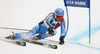 Andre Myhrer of Sweden skiing in first run men giant slalom race of Audi FIS Alpine skiing World cup in Alta Badia Italy. Men giant slalom race of Audi FIS Alpine skiing World cup 2013-2014 was held on Sunday, 22nd of December 2013 on Gran Risa course in Alta Badia, Italy.
