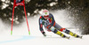 Tim Jitloff of USA skiing in first run men giant slalom race of Audi FIS Alpine skiing World cup in Alta Badia Italy. Men giant slalom race of Audi FIS Alpine skiing World cup 2013-2014 was held on Sunday, 22nd of December 2013 on Gran Risa course in Alta Badia, Italy.
