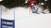 Gino Caviezel of Switzerland skiing in first run men giant slalom race of Audi FIS Alpine skiing World cup in Alta Badia Italy. Men giant slalom race of Audi FIS Alpine skiing World cup 2013-2014 was held on Sunday, 22nd of December 2013 on Gran Risa course in Alta Badia, Italy.

