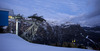 Gran Risa before start of first run of men giant slalom race of Audi FIS Alpine skiing World cup in Alta Badia Italy. Men giant slalom race of Audi FIS Alpine skiing World cup 2013-2014 was held on Sunday, 22nd of December 2013 on Gran Risa course in Alta Badia, Italy.
