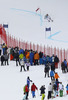 Fourth placed Fritz Dopfer of Germany skiing in second run men giant slalom race of Audi FIS Alpine skiing World cup in Alta Badia Italy. Men giant slalom race of Audi FIS Alpine skiing World cup 2013-2014 was held on Sunday, 22nd of December 2013 on Gran Risa course in Alta Badia, Italy.
