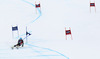 Third placed Ted Ligety of USA skiing in second run men giant slalom race of Audi FIS Alpine skiing World cup in Alta Badia Italy. Men giant slalom race of Audi FIS Alpine skiing World cup 2013-2014 was held on Sunday, 22nd of December 2013 on Gran Risa course in Alta Badia, Italy.
