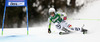 Viktoria Rebensburg of Germany skiing in first run of women giant slalom race of Audi FIS Alpine skiing World cup in Lienz, Austria. Women giant slalom race of Audi FIS Alpine skiing World cup 2013-2014 was held on Saturday, 28th of December 2013 in Lienz, Austria.
