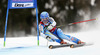 Jessica Lindell-Vikarby of Sweden skiing in first run of women giant slalom race of Audi FIS Alpine skiing World cup in Lienz, Austria. Women giant slalom race of Audi FIS Alpine skiing World cup 2013-2014 was held on Saturday, 28th of December 2013 in Lienz, Austria.
