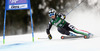 Nadia Fanchini of Italy skiing in first run of women giant slalom race of Audi FIS Alpine skiing World cup in Lienz, Austria. Women giant slalom race of Audi FIS Alpine skiing World cup 2013-2014 was held on Saturday, 28th of December 2013 in Lienz, Austria.
