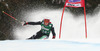 Federica Brignone of Italy skiing in first run of women giant slalom race of Audi FIS Alpine skiing World cup in Lienz, Austria. Women giant slalom race of Audi FIS Alpine skiing World cup 2013-2014 was held on Saturday, 28th of December 2013 in Lienz, Austria.
