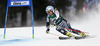 Tanja Poutiainen of Finland skiing in first run of women giant slalom race of Audi FIS Alpine skiing World cup in Lienz, Austria. Women giant slalom race of Audi FIS Alpine skiing World cup 2013-2014 was held on Saturday, 28th of December 2013 in Lienz, Austria.
