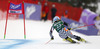 Tanja Poutiainen of Finland skiing in first run of women giant slalom race of Audi FIS Alpine skiing World cup in Lienz, Austria. Women giant slalom race of Audi FIS Alpine skiing World cup 2013-2014 was held on Saturday, 28th of December 2013 in Lienz, Austria.
