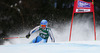 Kajsa Kling of Sweden skiing in first run of women giant slalom race of Audi FIS Alpine skiing World cup in Lienz, Austria. Women giant slalom race of Audi FIS Alpine skiing World cup 2013-2014 was held on Saturday, 28th of December 2013 in Lienz, Austria.
