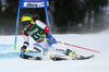 Wendy Holdener of Switzerland skiing in first run of women giant slalom race of Audi FIS Alpine skiing World cup in Lienz, Austria. Women giant slalom race of Audi FIS Alpine skiing World cup 2013-2014 was held on Saturday, 28th of December 2013 in Lienz, Austria.
