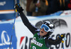 Fifth placed Nadia Fanchini of Italy reacts in finish of second run of women giant slalom race of Audi FIS Alpine skiing World cup in Lienz, Austria. Women giant slalom race of Audi FIS Alpine skiing World cup 2013-2014 was held on Saturday, 28th of December 2013 in Lienz, Austria.
