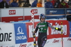 Third placed Mikaela Shiffrin of USA reacts in finish of second run of women giant slalom race of Audi FIS Alpine skiing World cup in Lienz, Austria. Women giant slalom race of Audi FIS Alpine skiing World cup 2013-2014 was held on Saturday, 28th of December 2013 in Lienz, Austria.
