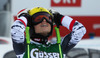 Winner Anna Fenninger of Austria reacts in finish of second run of women giant slalom race of Audi FIS Alpine skiing World cup in Lienz, Austria. Women giant slalom race of Audi FIS Alpine skiing World cup 2013-2014 was held on Saturday, 28th of December 2013 in Lienz, Austria.

