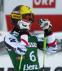 Winner Anna Fenninger of Austria reacts in finish of second run of women giant slalom race of Audi FIS Alpine skiing World cup in Lienz, Austria. Women giant slalom race of Audi FIS Alpine skiing World cup 2013-2014 was held on Saturday, 28th of December 2013 in Lienz, Austria.
