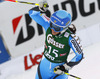 Maria Pietilae-Holmner of Sweden reacts in finish of second run of women giant slalom race of Audi FIS Alpine skiing World cup in Lienz, Austria. Women giant slalom race of Audi FIS Alpine skiing World cup 2013-2014 was held on Saturday, 28th of December 2013 in Lienz, Austria.
