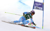Tina Maze of Slovenia skiing in first run of women giant slalom race of Audi FIS Alpine skiing World cup in Lienz, Austria. Women giant slalom race of Audi FIS Alpine skiing World cup 2013-2014 was held on Saturday, 28th of December 2013 in Lienz, Austria.

