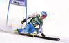 Kajsa Kling of Sweden skiing in first run of women giant slalom race of Audi FIS Alpine skiing World cup in Lienz, Austria. Women giant slalom race of Audi FIS Alpine skiing World cup 2013-2014 was held on Saturday, 28th of December 2013 in Lienz, Austria.
