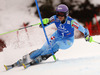 Tina Maze of Slovenia skiing in first run of women slalom race of Audi FIS Alpine skiing World cup in Lienz, Austria. Women slalom race of Audi FIS Alpine skiing World cup 2013-2014 was held on Sunday, 29th of December 2013 in Lienz, Austria.
