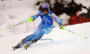 Tina Maze of Slovenia skiing in first run of women slalom race of Audi FIS Alpine skiing World cup in Lienz, Austria. Women slalom race of Audi FIS Alpine skiing World cup 2013-2014 was held on Sunday, 29th of December 2013 in Lienz, Austria.
