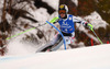 Kathrin Zettel of Austria skiing in first run of women slalom race of Audi FIS Alpine skiing World cup in Lienz, Austria. Women slalom race of Audi FIS Alpine skiing World cup 2013-2014 was held on Sunday, 29th of December 2013 in Lienz, Austria.
