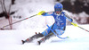 Maria Pietilae-Holmner of Sweden skiing in first run of women slalom race of Audi FIS Alpine skiing World cup in Lienz, Austria. Women slalom race of Audi FIS Alpine skiing World cup 2013-2014 was held on Sunday, 29th of December 2013 in Lienz, Austria.
