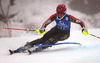 Marie-Michele Gagnon of Canada skiing in first run of women slalom race of Audi FIS Alpine skiing World cup in Lienz, Austria. Women slalom race of Audi FIS Alpine skiing World cup 2013-2014 was held on Sunday, 29th of December 2013 in Lienz, Austria.
