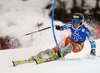 Nina Loeseth of Norway skiing in first run of women slalom race of Audi FIS Alpine skiing World cup in Lienz, Austria. Women slalom race of Audi FIS Alpine skiing World cup 2013-2014 was held on Sunday, 29th of December 2013 in Lienz, Austria.
