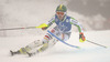 Lena Duerr of Germany skiing in first run of women slalom race of Audi FIS Alpine skiing World cup in Lienz, Austria. Women slalom race of Audi FIS Alpine skiing World cup 2013-2014 was held on Sunday, 29th of December 2013 in Lienz, Austria.
