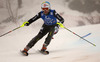 Chiara Costazza of Italy skiing in first run of women slalom race of Audi FIS Alpine skiing World cup in Lienz, Austria. Women slalom race of Audi FIS Alpine skiing World cup 2013-2014 was held on Sunday, 29th of December 2013 in Lienz, Austria.
