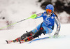 Paulina Grassl of Sweden skiing in first run of women slalom race of Audi FIS Alpine skiing World cup in Lienz, Austria. Women slalom race of Audi FIS Alpine skiing World cup 2013-2014 was held on Sunday, 29th of December 2013 in Lienz, Austria.

