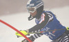 Merle Soppela of Finland skiing in first run of women slalom race of Audi FIS Alpine skiing World cup in Lienz, Austria. Women slalom race of Audi FIS Alpine skiing World cup 2013-2014 was held on Sunday, 29th of December 2013 in Lienz, Austria.
