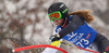 Charlotte Guest of Great Britain skiing in first run of women slalom race of Audi FIS Alpine skiing World cup in Lienz, Austria. Women slalom race of Audi FIS Alpine skiing World cup 2013-2014 was held on Sunday, 29th of December 2013 in Lienz, Austria.
