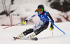 Charlotte Guest of Great Britain skiing in first run of women slalom race of Audi FIS Alpine skiing World cup in Lienz, Austria. Women slalom race of Audi FIS Alpine skiing World cup 2013-2014 was held on Sunday, 29th of December 2013 in Lienz, Austria.
