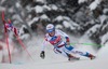 Carlo Janka of Switzerland in action during mens downhill of the Bormio FIS Ski Alpine World Cup at the Stelvio Course in Bormio, Italy on 2013/12/29.
