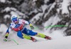 Rok Perko of Slovenia in action during mens downhill of the Bormio FIS Ski Alpine World Cup at the Stelvio Course in Bormio, Italy on 2013/12/29.
