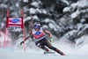3rd place Erik Guay of Canada in action during mens downhill of the Bormio FIS Ski Alpine World Cup at the Stelvio Course in Bormio, Italy on 2013/12/29.
