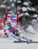 Florian Scheiber of Austria in action during mens downhill of the Bormio FIS Ski Alpine World Cup at the Stelvio Course in Bormio, Italy on 2013/12/29.
