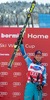 1st place Aksel Lund Svindal of Norway Celebrate on Podium after mens downhill of the Bormio FIS Ski Alpine World Cup at the Stelvio Course in Bormio, Italy on 2013/12/29.
